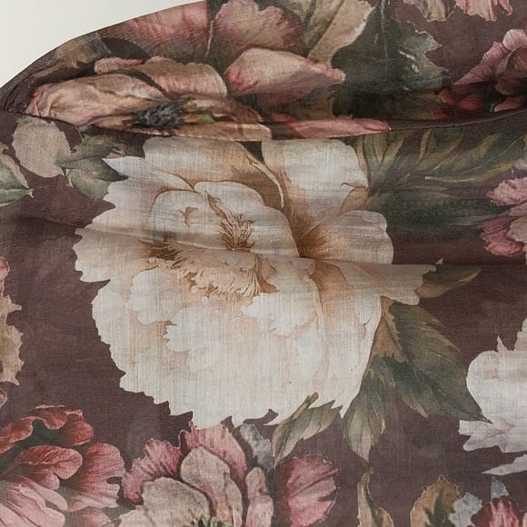 Nwt Bailey 44 Floral Button Down Shirt - Pink and Green - Picture 15 of 16